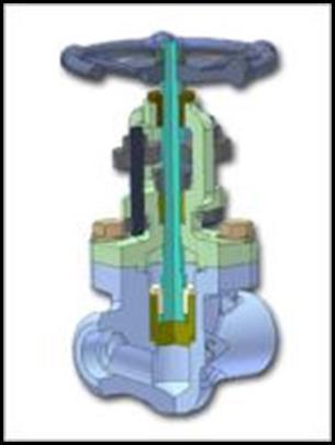 주요생산품 Forged Steel Gate Valves Pressure Range : 150~4500 lbs Size Range : NPS ½ ~24 End