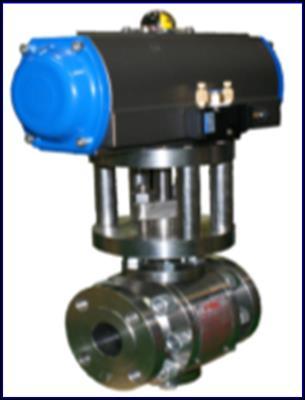 Type 3-Piece Ball Valves( Electric Actuator) Pressure Range : 150~4500 lbs Size Range : NPS 