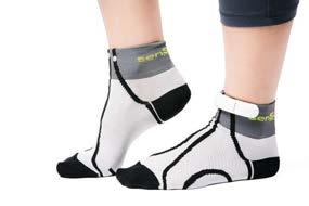 1) Heapsylon 의 Sensoria Smart socks < 표 2-24> Heapsylon 의 Sensoria Smart socks 구분 제품명 제공업체 / 참여기관 대상자 출시년도 / 출시국가 정의 상세내용 사용장비및비용 웹사이트 내용 Sensoria Smart socks Heapsylon 모든사용자 미국 걸음걸이와운동량을분석해주는스마트양말 -