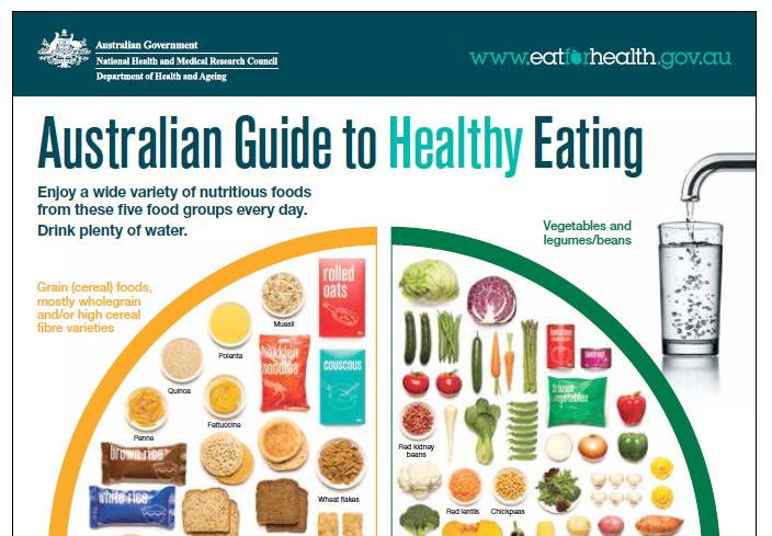 제 3 장외국의식생활지침제 개정동향 125 [ 그림 3-12] 호주인을위한식생활지침 2013 (