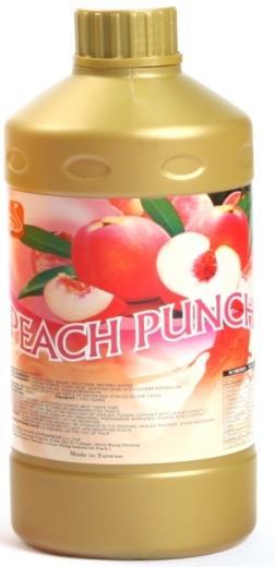 SMOOTHIE & ADE Real Ade&Smoothie&Juice Base 제품명 : 복숭아 Peach Punch 제품용량 : 2KG x 6통 (1박스) 제조사 / 원산지 : TANG WELL FOOD