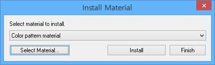 Mac OS X 를사용하는경우에는 [CLIP STUDIO PAINT] 메뉴 [ 소재인스톨 ] 을선택합니다. 소재인스톨프로그램의기동을확인하는메시지가나타나면 [ 예 ] 를클릭합니다.