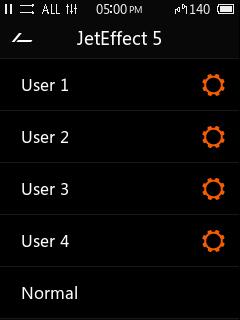 User 1 / User 2 / User 3 / User 4