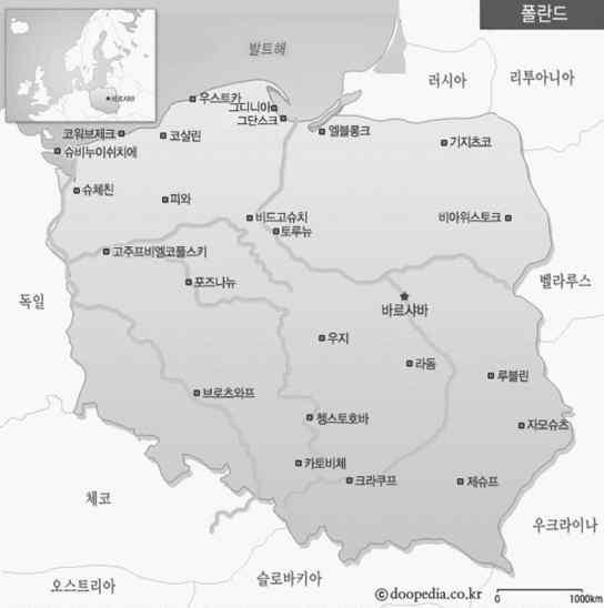 폴란드진출기업을위한세무안내 1 폴란드국가개황 일반개요 국 명 폴란드 (poland) 위 치 중부유럽 수 도 바르샤바 인 구 약3,835 만명 (2013년) 면 적 312,685km2( 한반도 1.