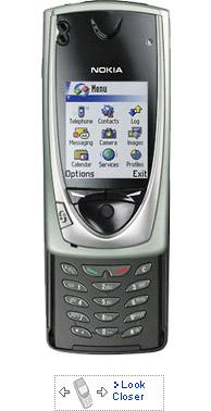 기술개발동향 : 유럽 Nokia Nokia 7650 (2002) 외부조명에따라 LCD의발광지속시간을조정함 손에들고전화를할수없는경우 스피커폰모드를지원하며근접센서에의해자동으로해지가가능 귀에가져가면자동으로스피커폰모드해지 Nokia 6230,