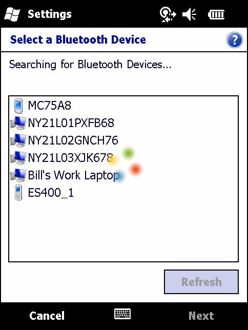 두장치모두에서 Bluetooth 를활성화합니다. 2. 검색할 Bluetooth 장치를검색및연결가능모드로설정합니다. 3. 두장치의거리가 10m(30ft) 이내인지확인합니다. 4.