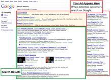 검색광고모델 2 검색연동형광고 이용자가검색엔진을통해정보를검색하면검색결과와관련있을만한웹사이트나광고가게시되는방식 Google 의 Adwords
