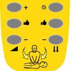 CPR Advisor 교육모듈 CPR Advisor 교육교육강사는리모컨을사용하여 HeartSine samaritan PAD 500P Trainer에있는 CPR Advisor 기능을작동시킬수있습니다. 교육강사는교육중인구조자가시행하는심폐소생술 (CPR) 을관찰하고관찰내용에따라해당하는버튼을눌러야합니다.