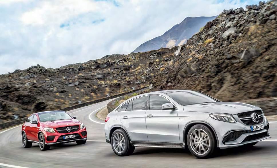 63 62 GLE 350 d 4MATIC Coupé GLE AMG GLE 350 d 4MATIC AMG 21 AMG