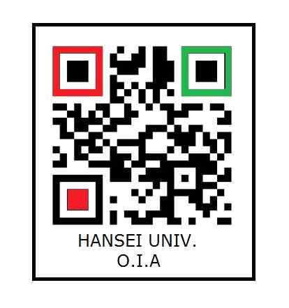 HANSEI UNIVERSITY, OFFICE OF INTERNATIONAL AFFAIRS 30, HANSEI-RO, GUNPO-CITY, GYEONGGI-DO, REP.