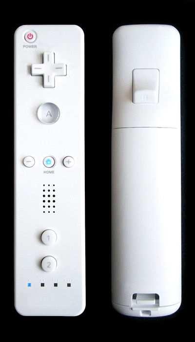 이러한발상이잘드러난것이다른게임기에서는볼수없는 Wii의컨트롤러 (controller) 다.