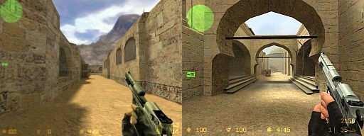 2-19> Quake 의스크린샷 자료원 : Gamesoft 이후그래픽기술이점점발달하면서 Rainbow 6(Red Storm Entertainment, 1998), Battlefield(Electronic Arts 2002), Half-Life(Valve