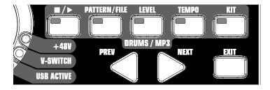 Drum Machine/MP3 Player GNX4는 General MIDI Drum Machine과 MP3 Player 의기능을합니다. 당신은여러가지자체또는사용자미디드럼패턴과키 트를선택할수있으며당신자신만의 MP3 를 선택할수도있습니다. 다른방면에서의 GNX4의 Drum Machine/MP3 Player의 셋업방법은아래와같습니다.