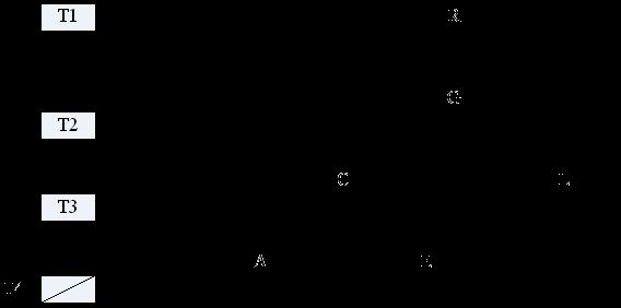 방문순서 : G, C, A, E, L 전위순회 호출함수가루트노드 G 를가리키는포인터 R 을넘김. R 이복사되어 T = T1 으로들어감.