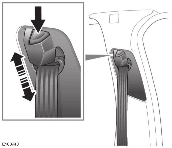 안전벨트 1. 안전벨트빼내기 : 좌석을알맞게조절하고좌석 에똑바로앉아안전벨트를천천히빼냅니다. 안전벨트가목과어깨끝사이의중앙을지나야합니다. 뒷승객도안전벨트가목과어깨끝사이의중앙을지나도록앉아야합니다. 2. 안전벨트채우기 : 안전벨트물림쇠를맞는버클 ( 가장가까운것 ) 에찰칵소리가나도록끼웁니다. 안전벨트를풀려면적색버튼을누릅니다.