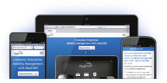 그림 1: 다양한모바일장치에서보는 MaaS360 Secure Mobile Browser 의예 모바일인터넷경험통제 MaaS360 Secure Mobile Browser 는스마트폰과태블릿을위한강력한웹브라우저입니다. 이는탭형검색, 북마크, 검색, 공유및이력기능을포함하는직관적인사용자인터페이스를보유하고있습니다.