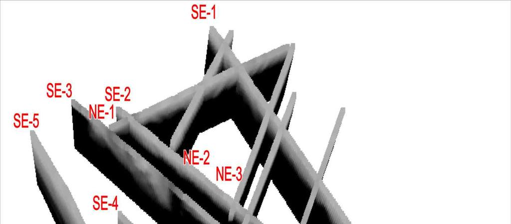 4 3차원 Fence Diagram 에의한신뢰성검증 1) 3차원 Fence Diagram