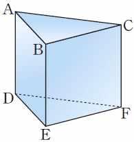 152) ⑴ 모서리 AB를포함하는면 ⑵ 모서리 BF와평행한면 ⑴ 변 AB 와평행한변 ⑶ 모서리 BC 와한점에서만나는면