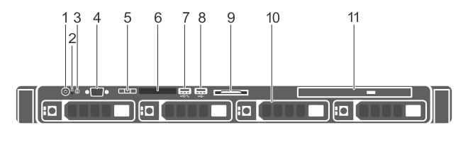 표 1. PowerEdge R230 시스템에서지원되는구성 PowerEdge R230 시스템 구성 2 개의하드드라이브시스템최대 2 개의 3.5 인치케이블연결된하드드라이브 ( 비중복케이블연결된전원공급장치 PSU)) 4 개의하드드라이브시스템최대 4 개의 3.