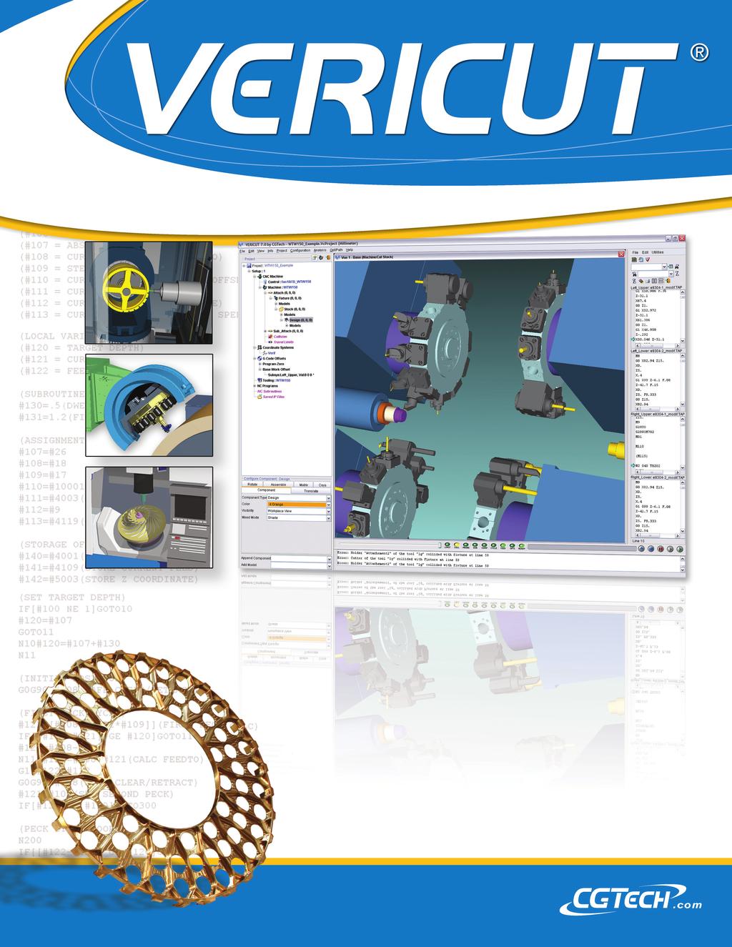 VERICUT은 삼성에서 개발된 자동 CAM