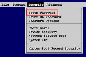 ( 나 ) 대우데스크탑 : 방향키를이용해오른쪽화면에 [Set Supervisor Password] 항목에서 [Enter] 를칩니다.