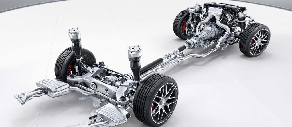 Drive ystem AMG 퍼포먼스 4MATIC+ Mercedes-AMG 가추구하는 주행의즐거움 을위해가변식동력분배가적용된 4MATIC+ 는최고의접지력 (4 륜구동 ) 과다이나믹한주행성 ( 후륜구동 ) 을모두제공합니다.