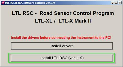 이후드라이버가설치된다, 마침 을클릭 LTL RSC 프로그램설치 다음으로 RSC 설치를클릭