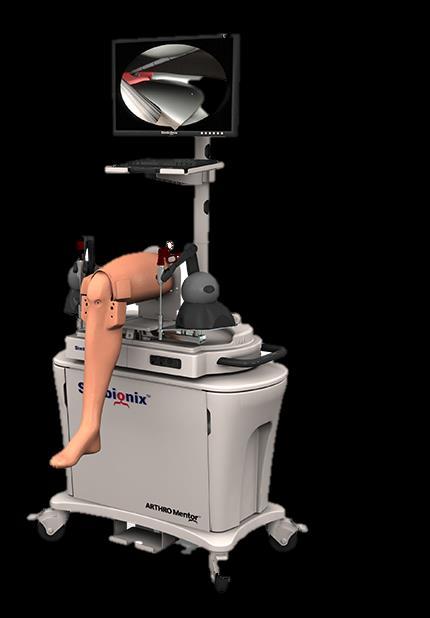 Arthroscopic surgery simulator Diagnostic and