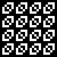 +) another QR Code Mask Pattern 6 ( ((row *