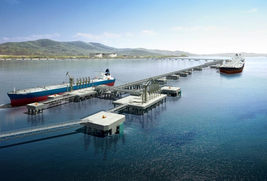 KNOC Yeosu Oil Storage Facilities Project 입찰설계 "Off-Shore Package" 의항만및해양구조물분야기본설계용역 (2009 년 ) 구조형식 : Pile