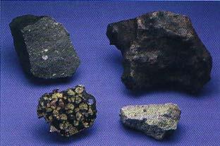 석질운석 규산염암석 매우흔하지만구별해내기어렵다