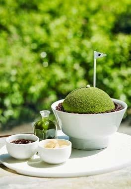 New Springville Pat Bingsu For two people 29,000 뉴스프링빌 팥빙수 Tee up to eat this all-time favourite bingsu, a true classic.