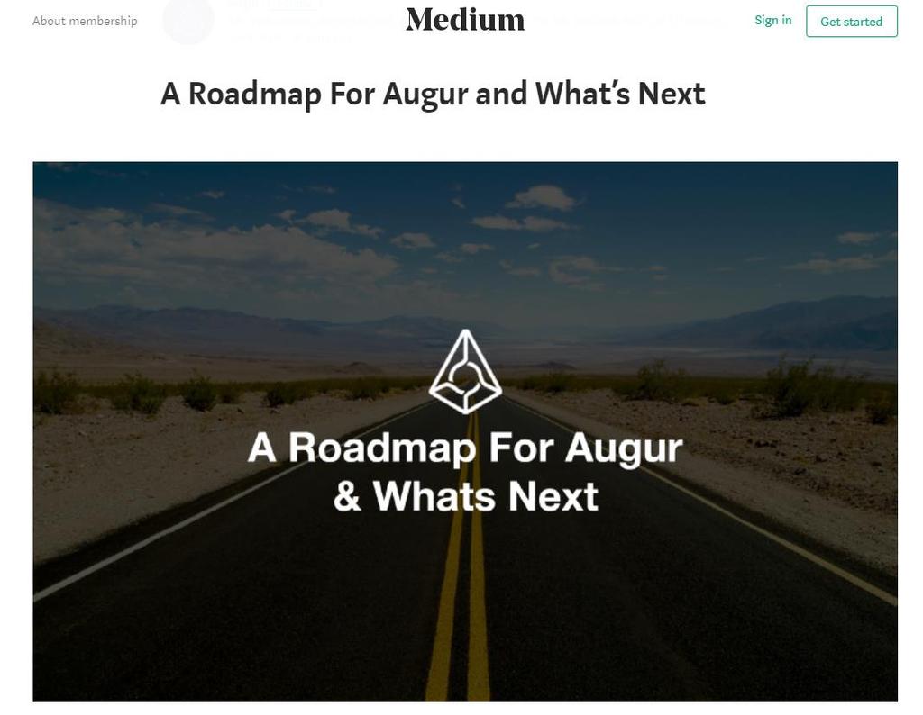 5. 로드맵 (Road Map 2018) Security Audits (in progress) Code Bug Bounties Bug Bounty Prediction Market Release Augur Lite release with a maximum amount of shares outstanding / open interest in the