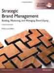 9789810686185 ㅣ 720pp ㅣ 42,000 Strategic Brand Management,