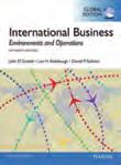 International Business Strategic Management International Business