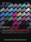 Statistics: Making Better Business Decisions, 7/e (IE) Ken Black