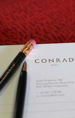 CONRAD 회의와행사 [Conrad Meetings & Events] 저희회의시설에서 Conrad