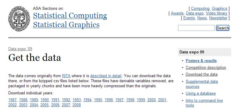 5.11 Hive 활용사례 1 미국항공운항통계데이터다운로드 : http://statcomputing.org/dataexpo/2009/the-data.
