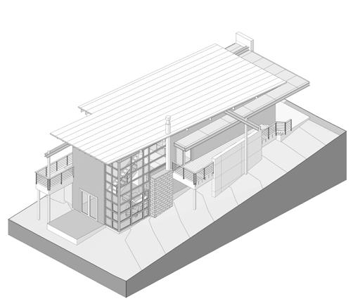 건축드로잉과 2D 도면 Roof Plan 지붕평면도 - 건물을그대로위에서바라본모습을그린도면이다.
