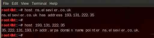 호스트이름 IP주소 #host 호스트이름 [URL] URL에대한 ip주소출력