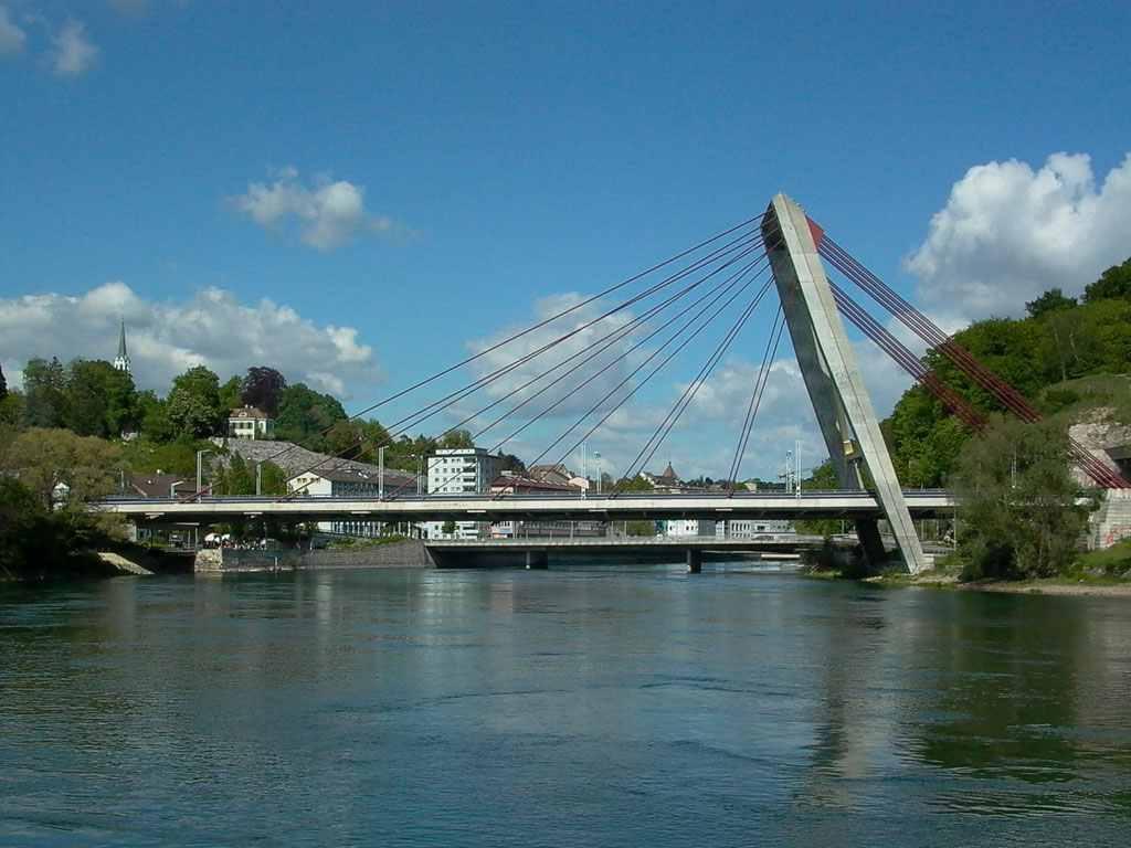 5-7. Schaffhausen N4 Rhine Bridge.