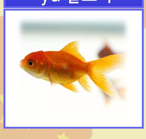 잰말놀이 6 ü qú 도랑 yú 물고기 dàqú yǎng dàyú, bù