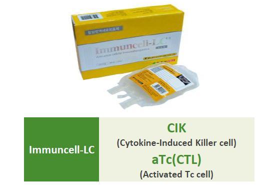 로되어있는데싸이토카읶유도살해세포읶 CIK(Cytokine Induced Killer cell) 는항원제시없이도암세포를읶지하여제거하며, 세포독성 T 림프구읶 atc(activate Tc
