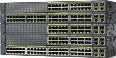 Cisco Catalyst 2960-Plus 시리즈 스위치 패스트이더넷다운링크포트가탑재된 L2 고정구성형스위치입니다. Cisco Catalyst 2960 시리즈의패스트이더넷모델을기반으로하는스위치로두배의메모리용량을갖추고있으며새로선보인 Cisco IOS 15.0(2)SE 이상을지원합니다.