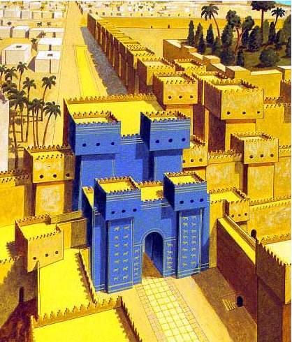메소포타미아건축 메소포타미아 (Mesopotamia) 건축 이슈타르의문 ( 신바빌로니아