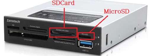 연결시킨 SD카드를인식하면컴퓨터에서새로운이동식미디어장치를인식하게된다.