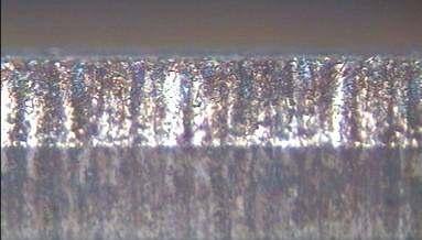 surface Cross-section Si Chip DAF