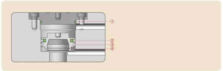 NSV 공압실린더노즐시스템구성도 (Air 설계예 Pressure (NSV Nozzle CYLINDER System) Structure) Circuit & Cyliner Cylinder