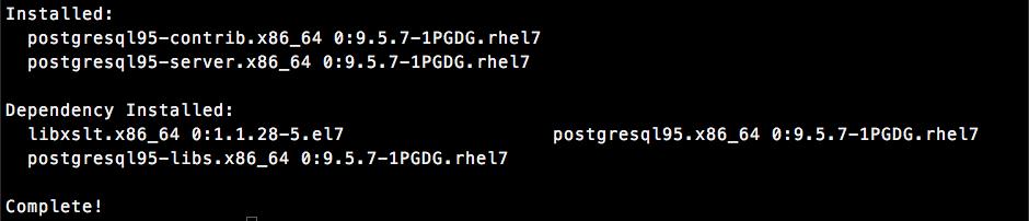 - 26-4.3 Linux(CentOS) 설치및초기설정 (4/11) PostgreSQL 설치가완료되면 PostGIS 을설치한다.