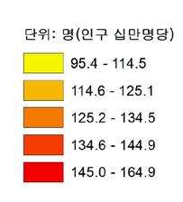 특히, 서울을중심으로한대도시의경우다른지역에비해사망률이낮은수준이었음 7